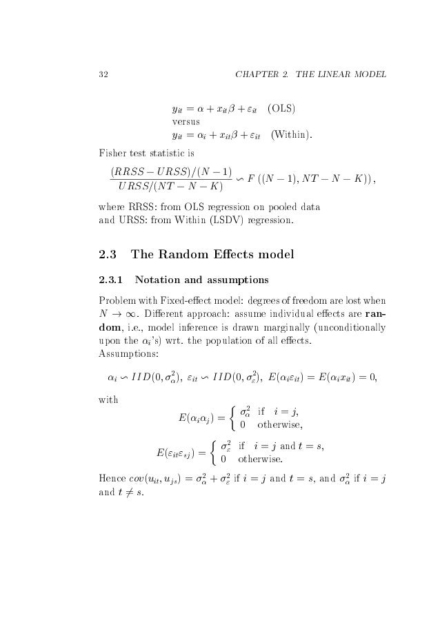 Panel Data Econometrics And Gmm Estimation