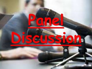 Panel
Discussion
 