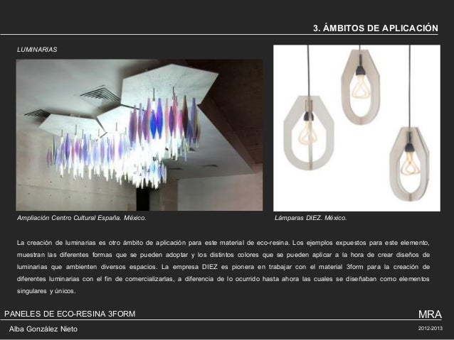 Paneles de Eco Resina