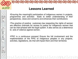 Empowering Indigenous Women and Girls | PPT