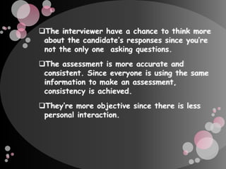 Panel interview | PPTX