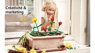 Inspiration 2 : marketing & créativité
• Crescendo sur la couleur de l’image
Créativité &
marketing
 