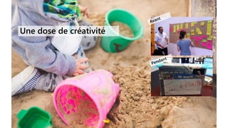 Dans la longue histoire du genre animal, ce sont
ceux qui ont appris à collaborer et à improviser
efficacement qui l’ont emporté.
Charles DARWIN
Une dose de créativité
 