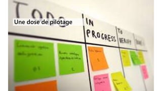 Dans la longue histoire du genre animal, ce sont
ceux qui ont appris à collaborer et à improviser
efficacement qui l’ont emporté.
Charles DARWIN
Une dose de pilotage
 