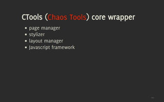 Panels: Drupal Cubista