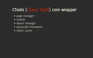 Panels: Drupal Cubista