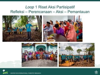 Riset aksi partisipatif untuk pencegahan kebakaran dan restorasi gambut berbasis masyarakat: Model bisnis, sekat kanal dan sistem pemantauan partisipatif