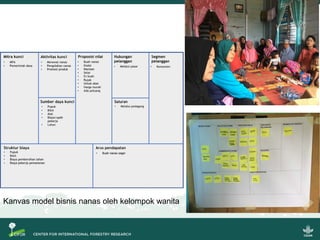 Riset aksi partisipatif untuk pencegahan kebakaran dan restorasi gambut berbasis masyarakat: Model bisnis, sekat kanal dan sistem pemantauan partisipatif