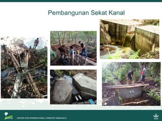 Riset aksi partisipatif untuk pencegahan kebakaran dan restorasi gambut berbasis masyarakat: Model bisnis, sekat kanal dan sistem pemantauan partisipatif