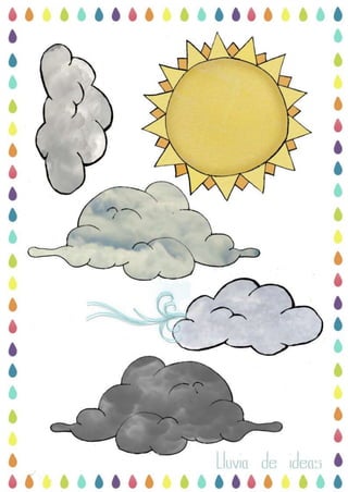 Panel del tiempo para Educación Infantil