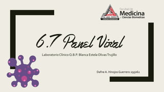 LaboratorioClínico Q.B.P. Blanca Estela OlivasTrujillo
Dafne A. Hinojos Guerrero 295062
 