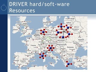 DRIVER hard/soft-ware
Resources
 