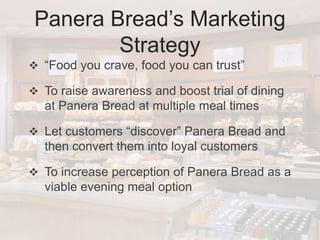 panera bread strategic issues