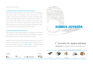I Jornadas Joyería