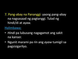 Pang Abay | PPTX