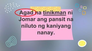 Sadyang mahusay
magluto ng kare-kare
si Aling Vicky
 