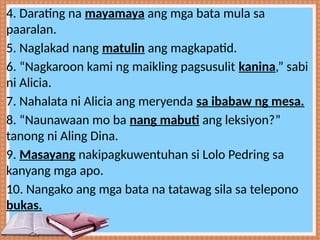 Comprehensive Guide to Pang-abay: Types and Usage in Filipino Grammar ...