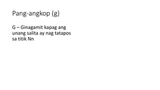 Pang angkop grade 5 | PPTX