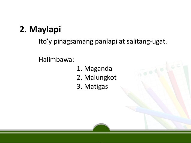 Halimbawa Ng Maylapi Salitang Ugat Panlapi At Uri Ng Panlapi - Mobile