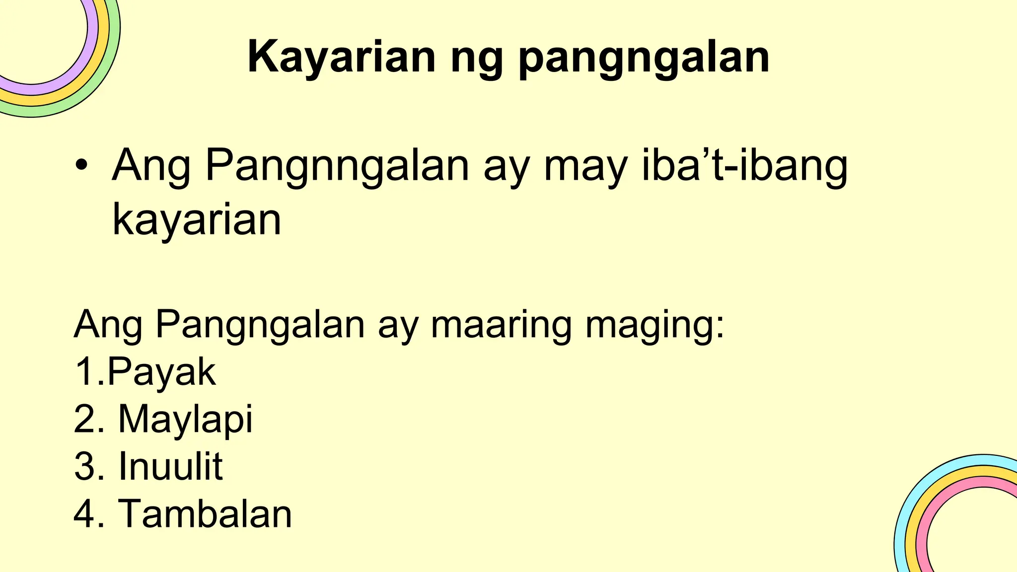 bahagi ng pananalita, pangalan, uri ng pangalan, mga halimbawa ppt | PPTX