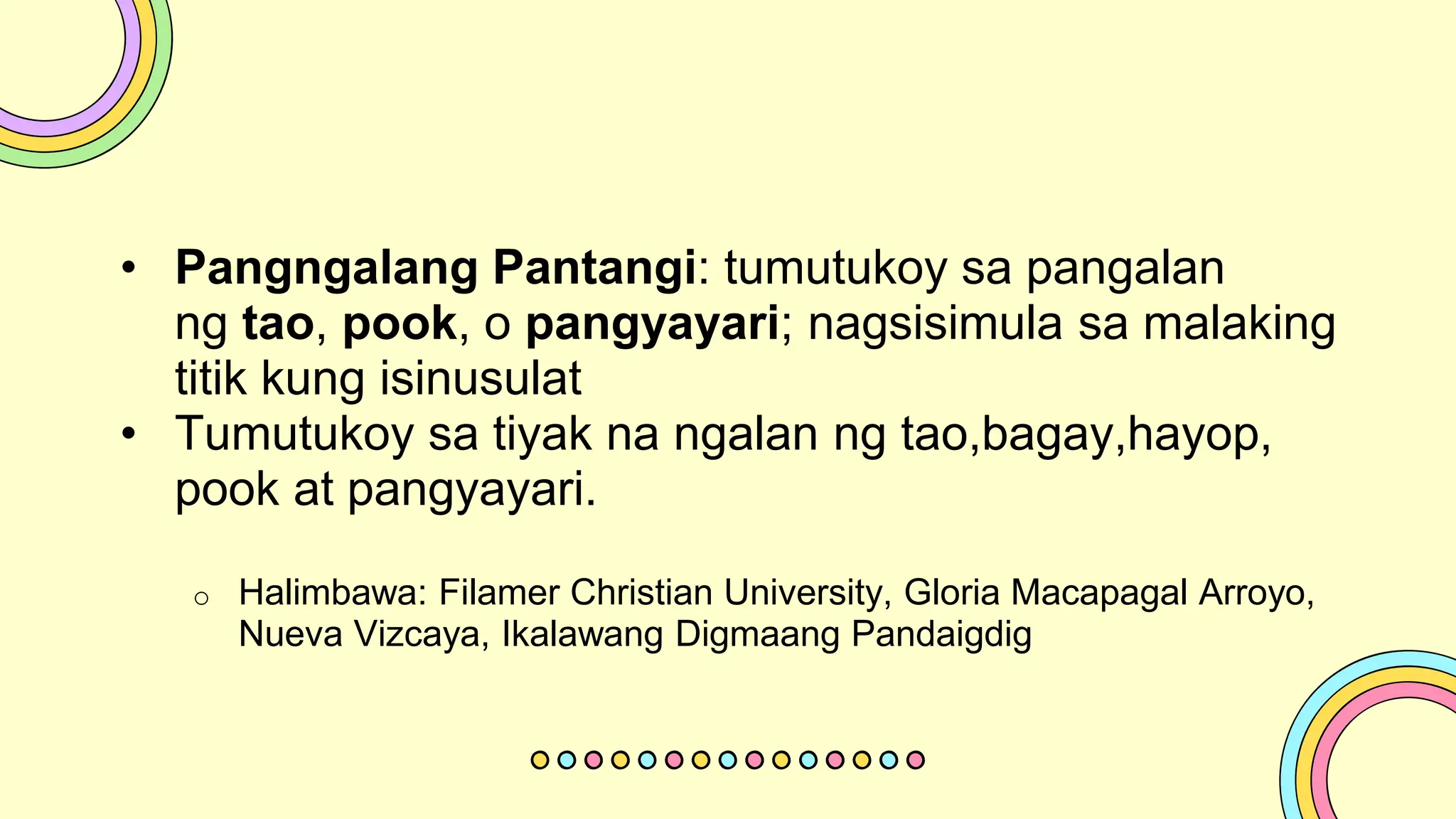 bahagi ng pananalita, pangalan, uri ng pangalan, mga halimbawa ppt | PPTX