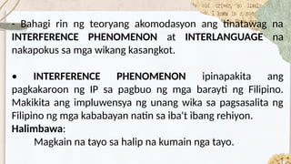 Barayti NG Wika sa lipunan sa pagkaiba-iba | PPTX
