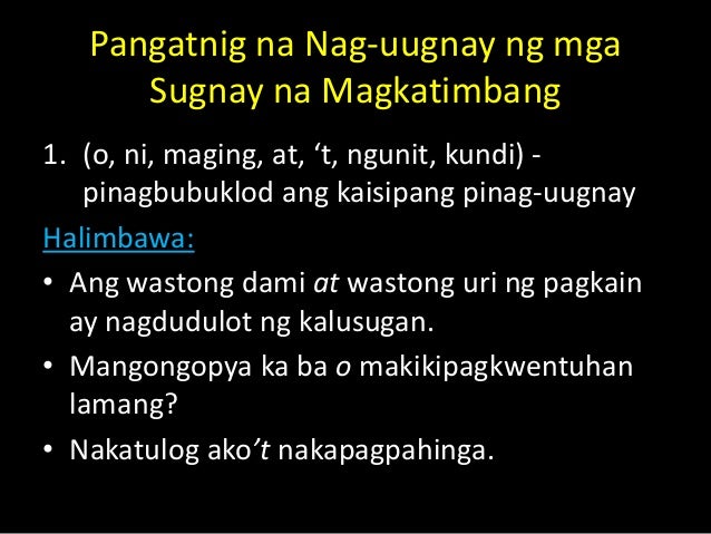 Magbigay Ng 5 Pangungusap Na May Pangatnig - Mobile Legends