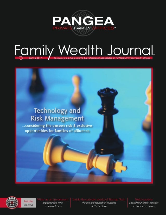 PANGEA Private Family Offices Family Wealth Journal Spring 2014