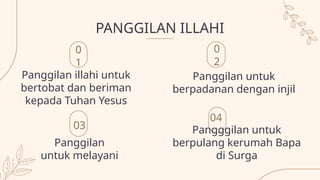 Illahi Rind penjelasan dan khotbah kristen dengan tema PANGGILAN ILLAHI.pptx