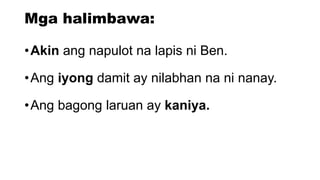 Panghalip na Paari | PPTX