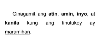 Panghalip na Paari | PPTX