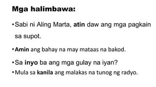 Panghalip na Paari | PPTX