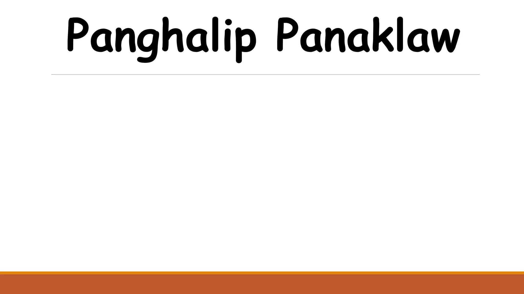 Panghalip panaklaw | PPTX