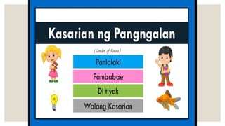 PANGNGALAN at uri nito. Powerpoint Presentation