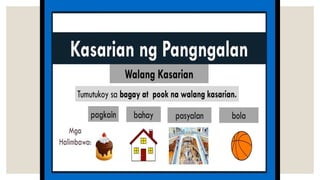 PANGNGALAN at uri nito. Powerpoint Presentation