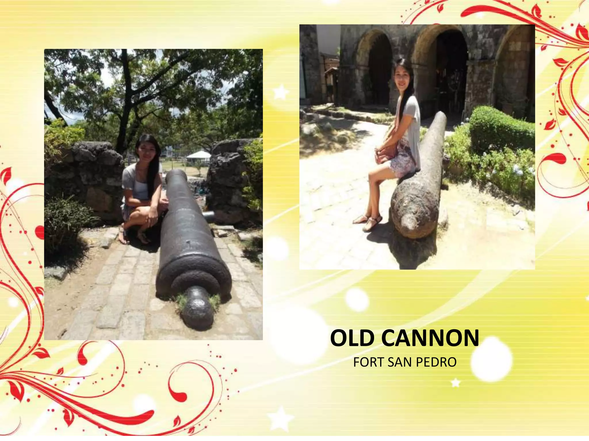 OLD CANNON
FORT SAN PEDRO
 