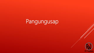 Pangungusap
 