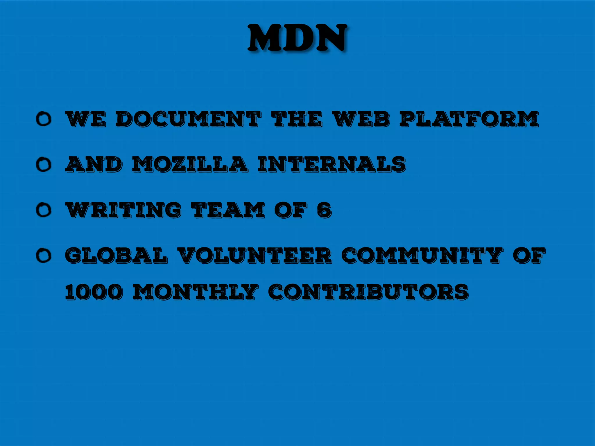 Automated cons
Not useful for other types of
data
initial Engineering overhead
Lack of contribution or
relationships
 