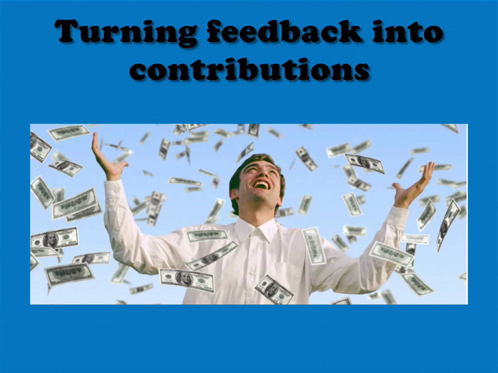 Arranging things
Roadmap of prioritised major
tasks
Papercuts and isolated fixes,
Arranged by browser release
 