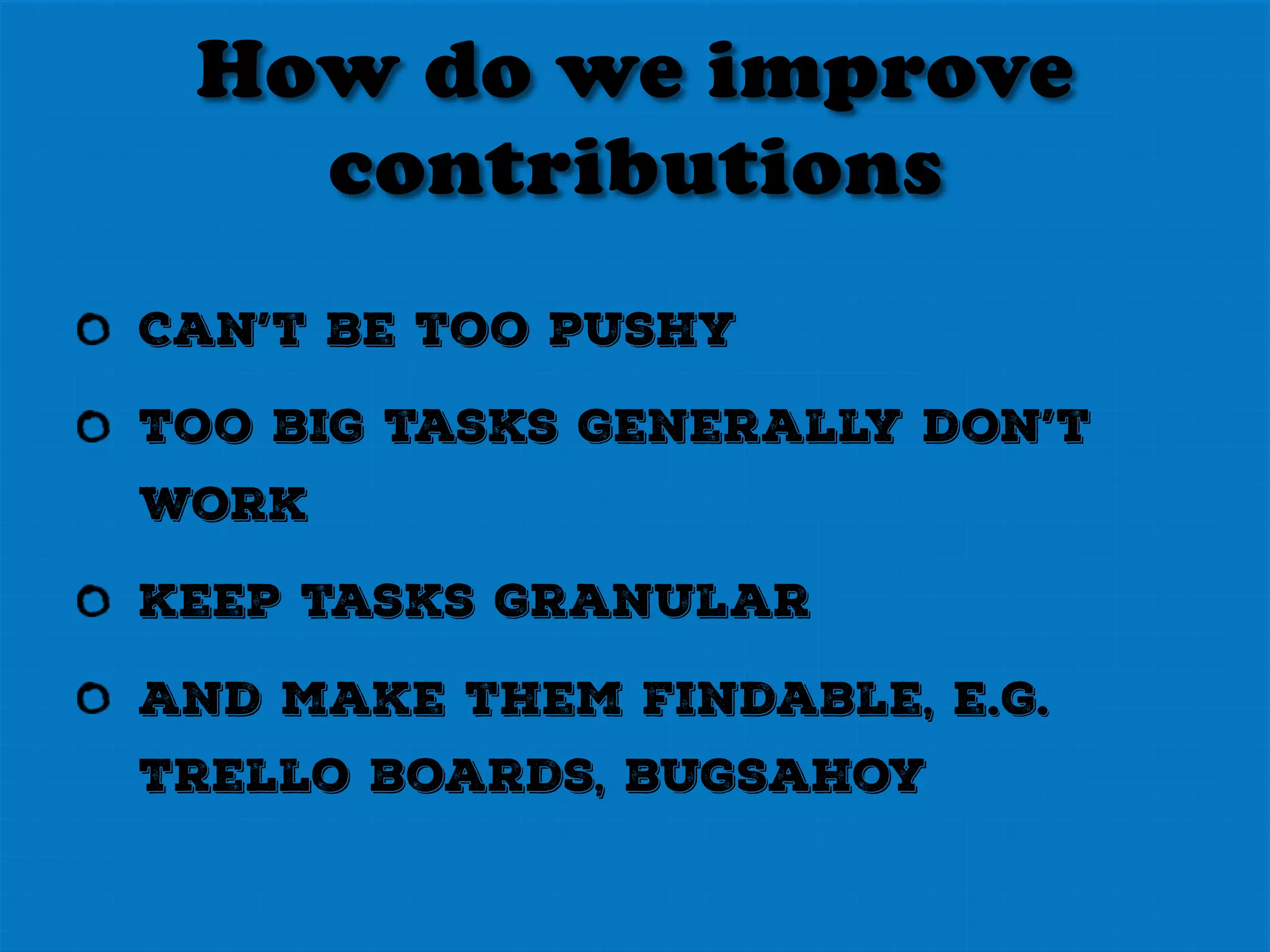 Still significant
75 percent of en-US pages
created by MDN staff
Most non-en-US pages created by
volunteers
Community work 3 x the amount
of work by MDN staff
 