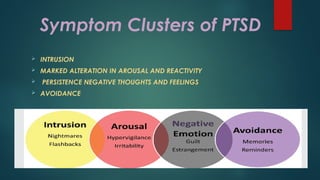 panic disorder and post traumatic stress disorder | PPTX