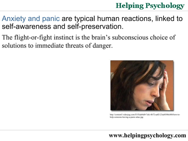 Panic Disorder : Controlling Fight Or Flight | PPT