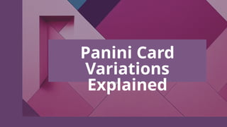 PANINI CARDS EXPLAINED visual data 3