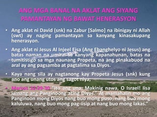 Paniniwala sa mga Aklat | PPTX