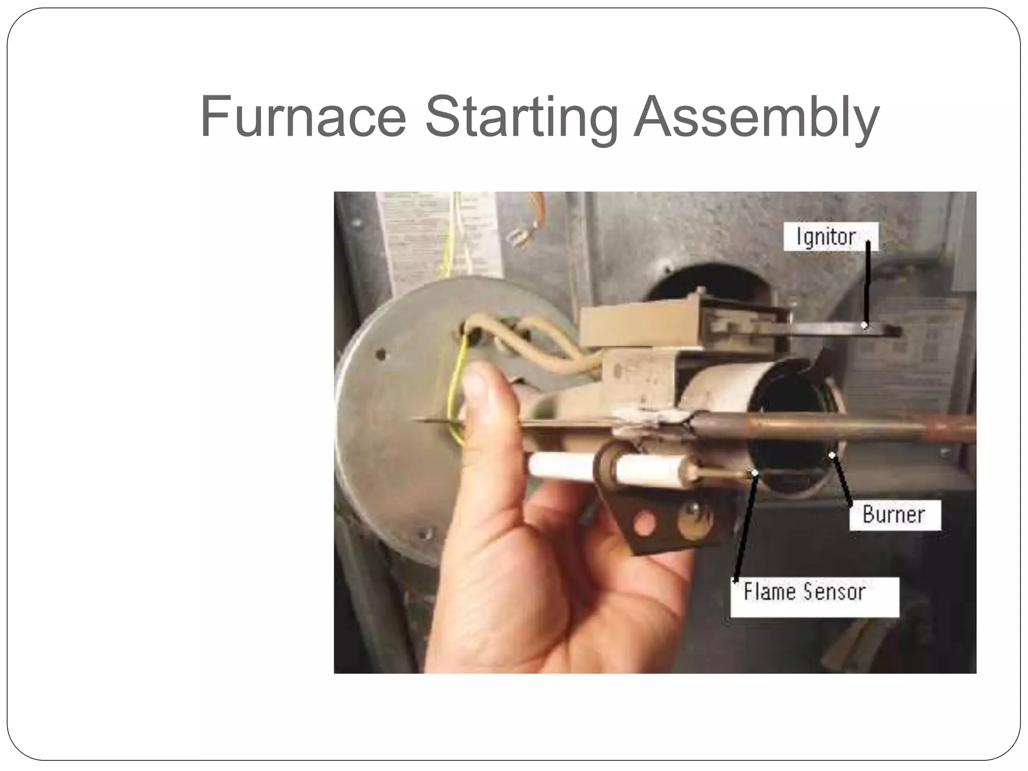 Furnace Starting Assembly 
 