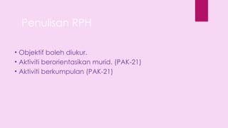 Pak 88 Rph Panitia Muzik 2024: Committee Roles, Budget, and Program Focus | PPTX