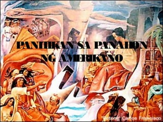 PANIT AN SA P
     IK      ANAHON
    NG AM RIK
         E ANO
 