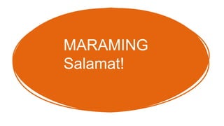 MARAMING
Salamat!
 