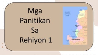 Mga
Panitikan
Sa
Rehiyon 1
 
