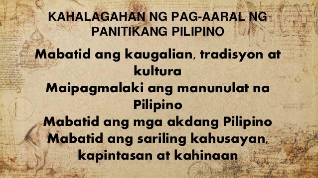 Ano Ang Kahalagahan Ng Mga Karunungang Bayan Sa Atin Bilang Mga Pilipino